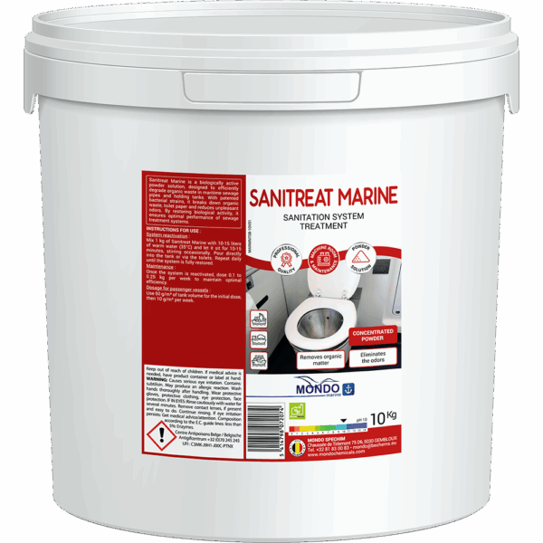 Sanitreat Marine 10 Kg Sanitreat Marine